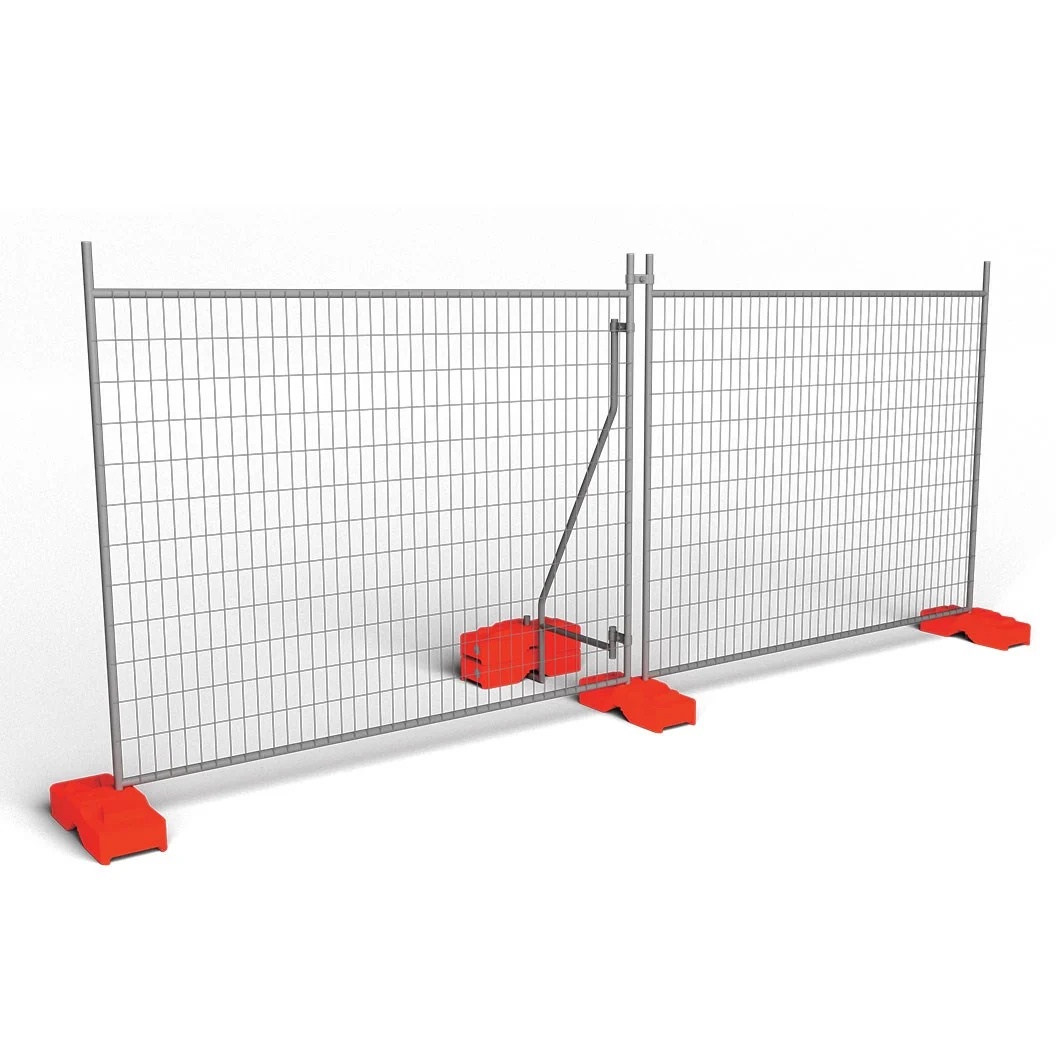 PVC coated warehouse separation fence workshop isolated gate price for sale factory welded fence